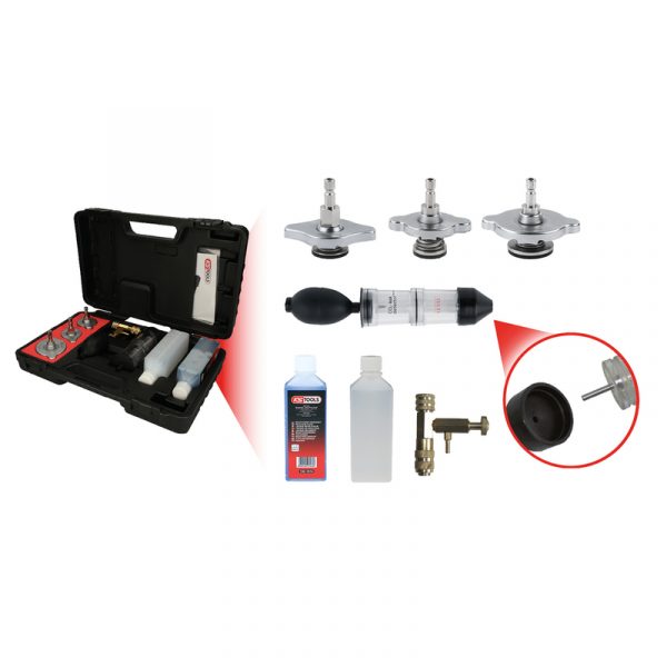 Kit detector de fugas CO2, 8 pzs