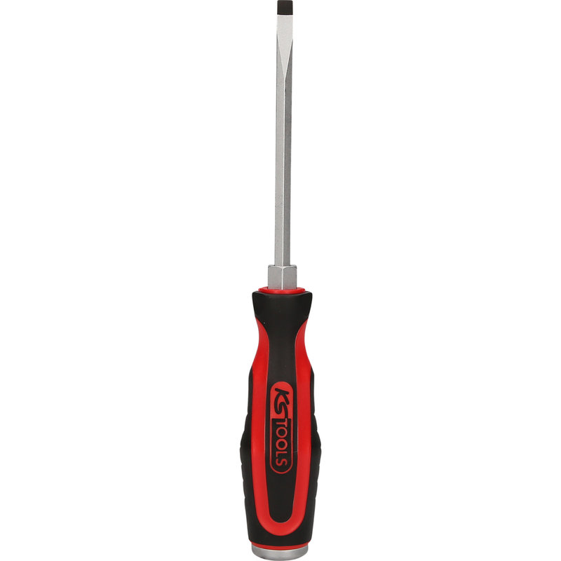 KS Tools 300.1050 ERGOTORQUE WOODmax Juego de destornilladores de golpe con mango de madera, 6 pzs